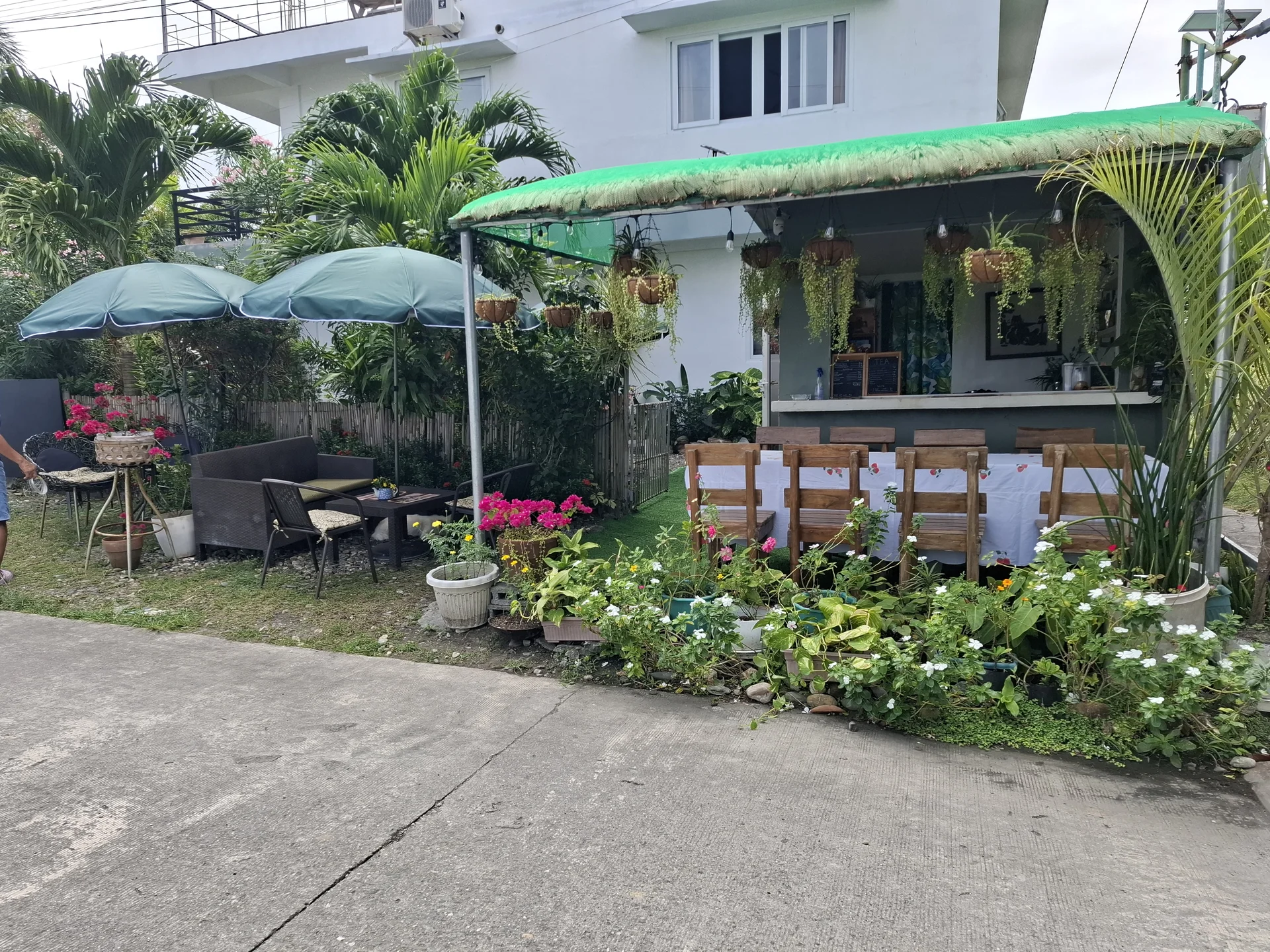 Building approach to Rosalia's Place