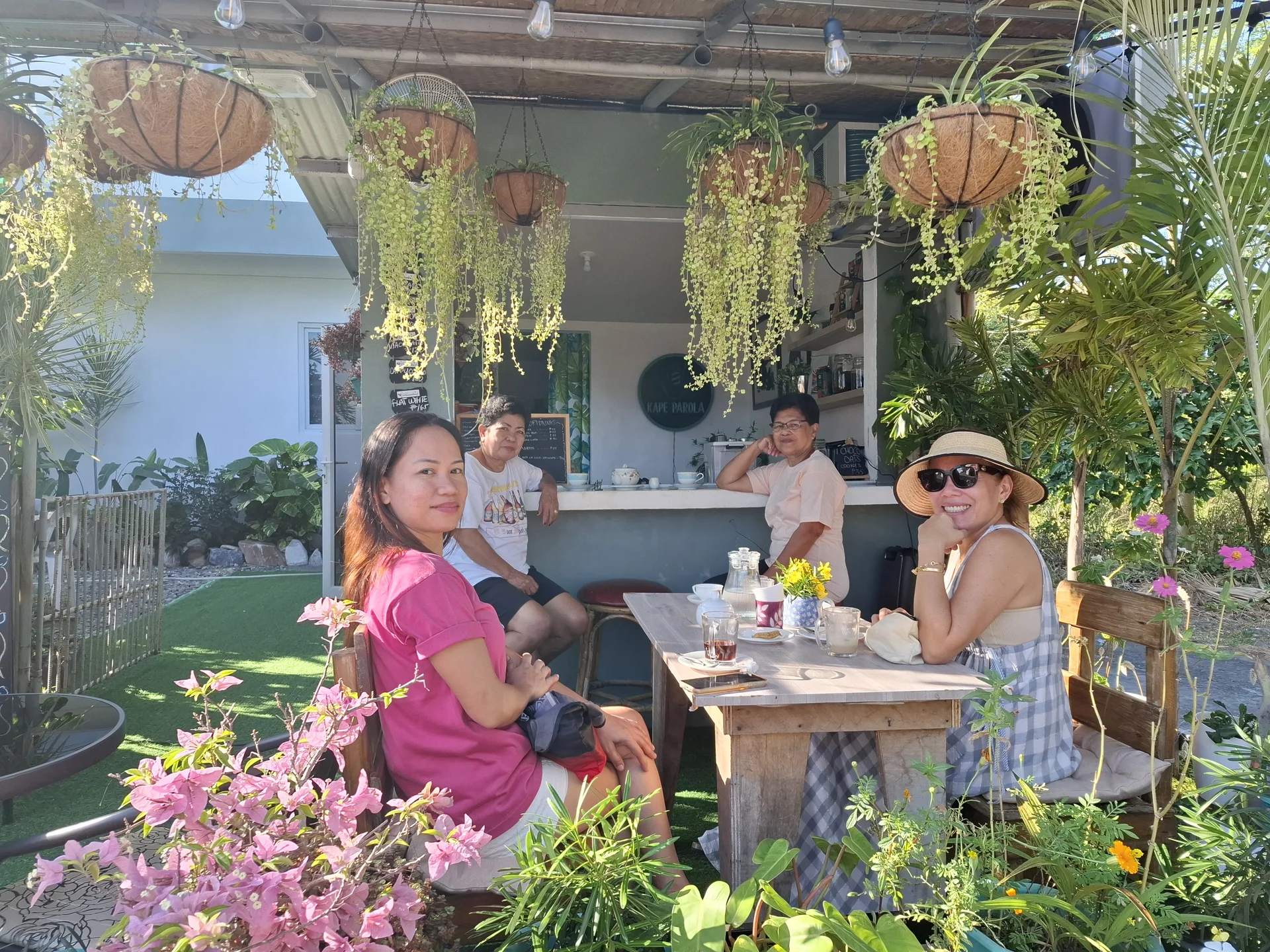 Cafe downstairs at Rosalia's Place