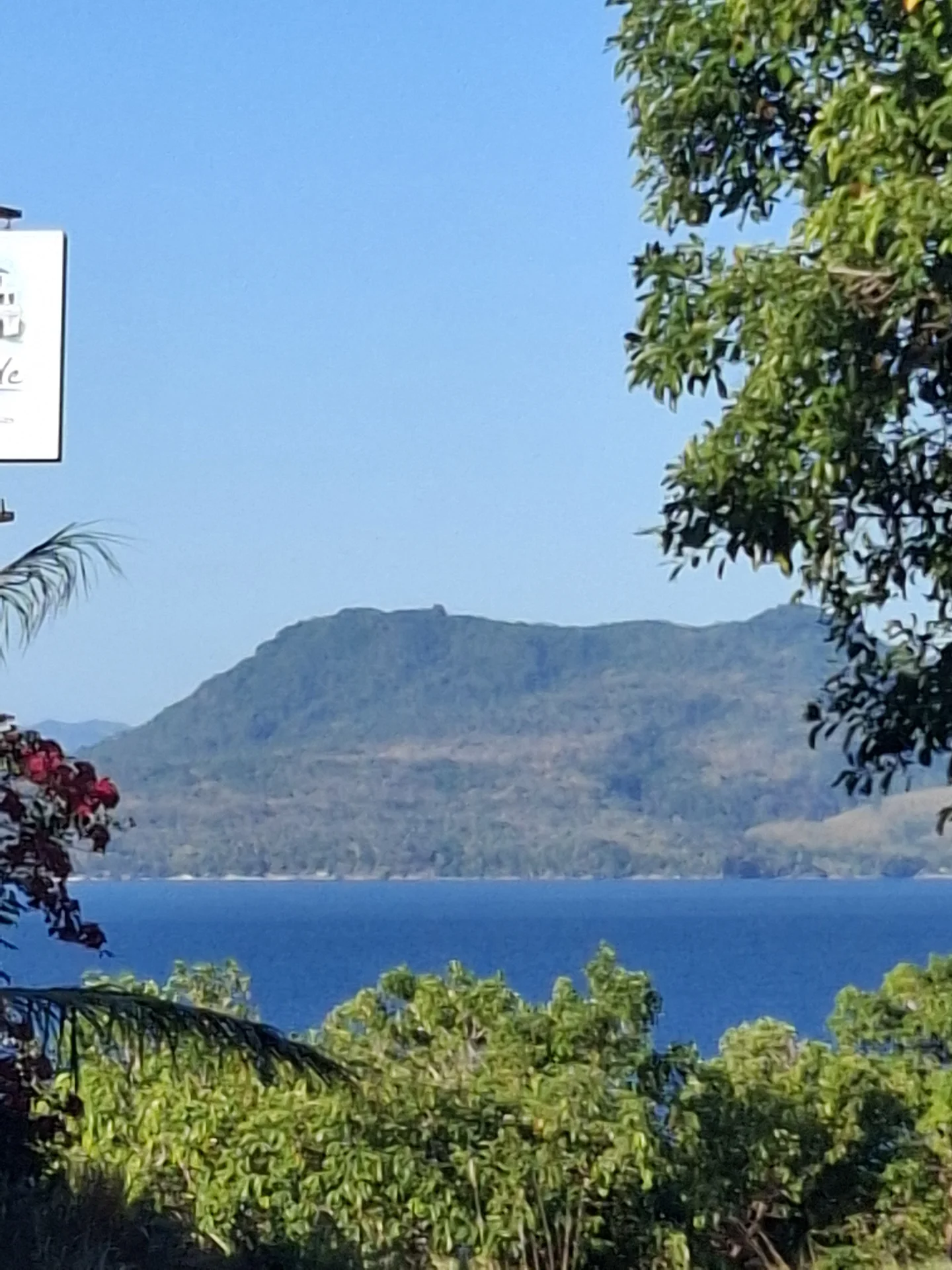 Sinandigan lighthouse and coastline near Rosalia's Place